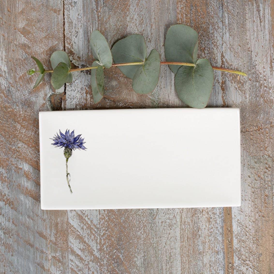 Cornflower Soap Dish